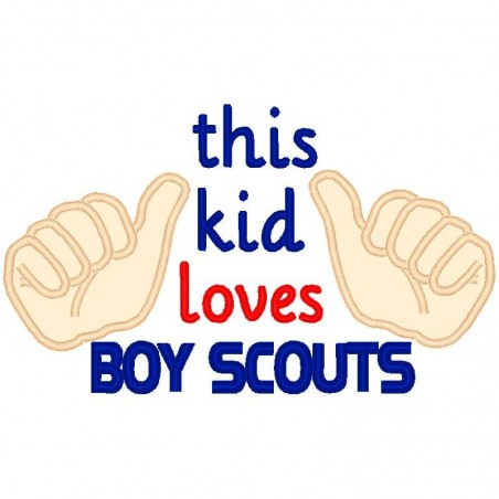 This Kid Loves Boyscouts