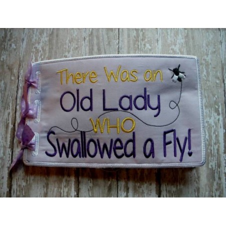 In Hoop Old Lady Who Swallowed a Fly Book