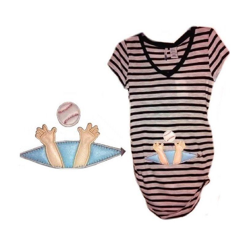 Just Reaching Baseball Maternity Just Reaching Baseball Maternity