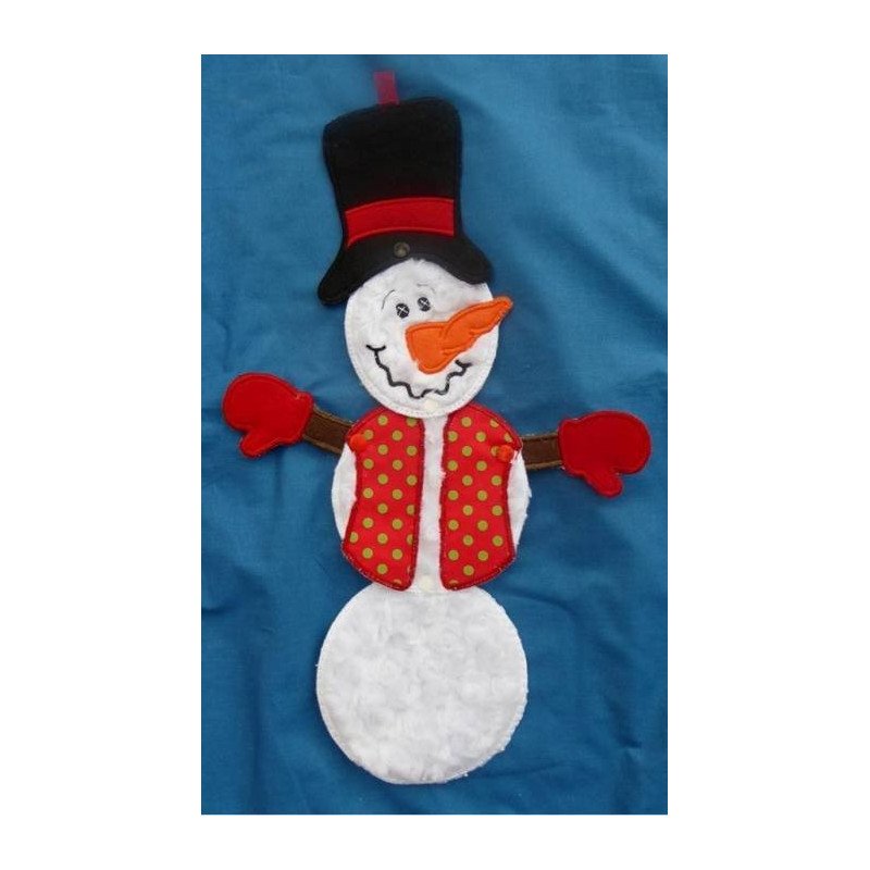 In the Hoop Hanging Snowman In the Hoop Hanging Snowman