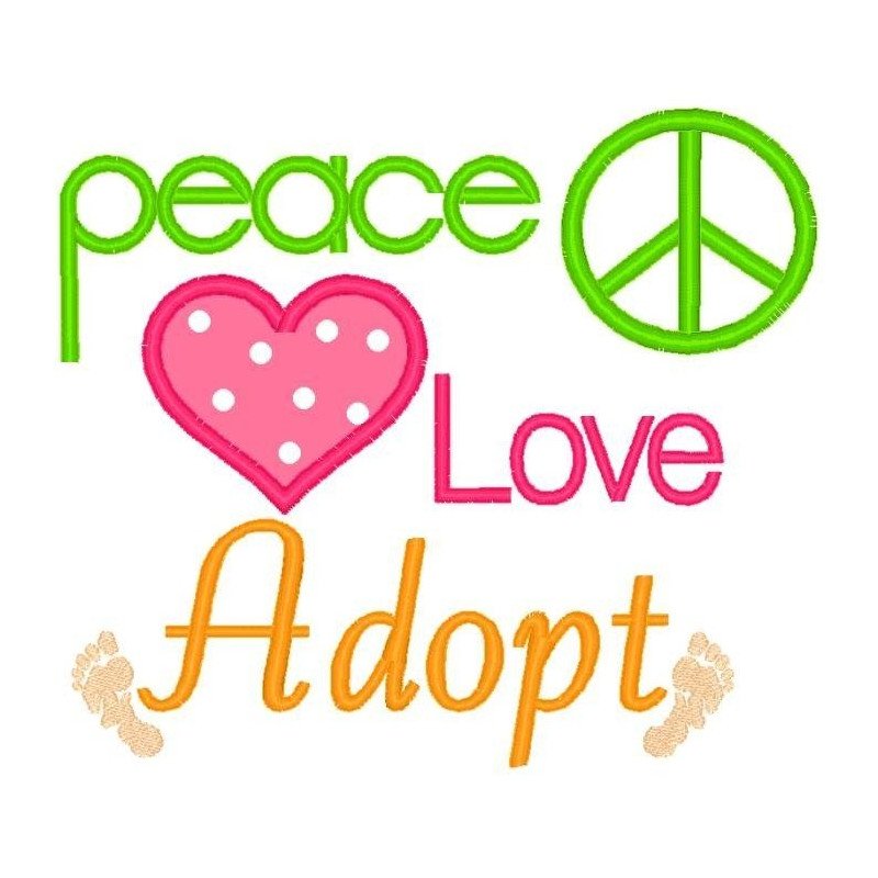 Peace Love Adopt Peace Love Adopt