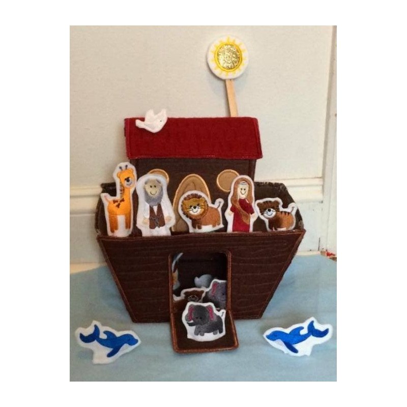 In Hoop Noah's Ark and Puppets In Hoop Noah's Ark and Puppets