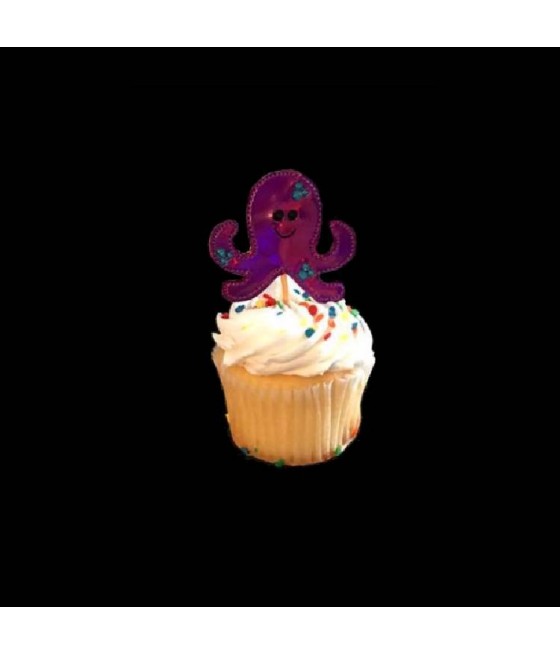 Octopus Cupcake Topper