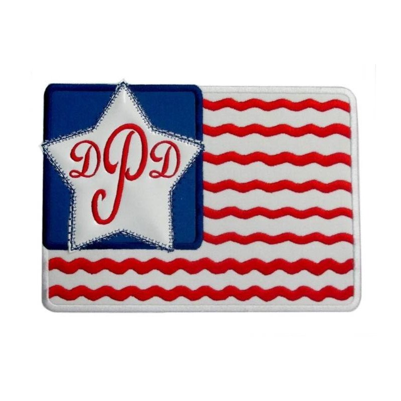 Monogram Flag Monogram Flag