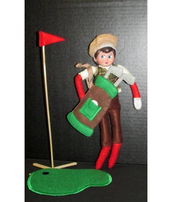 In Hoop Golfing Elf
