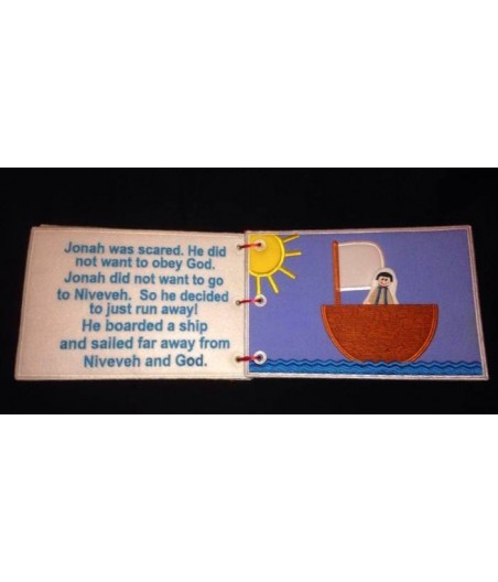 In Hoop Jonah and The Whale interactive Book and Puppet set