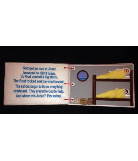 In Hoop Jonah and The Whale interactive Book and Puppet set