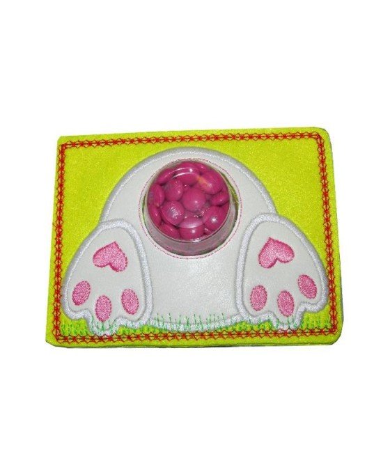 In Hoop Bunny Back Lip/Candy Balm Holder