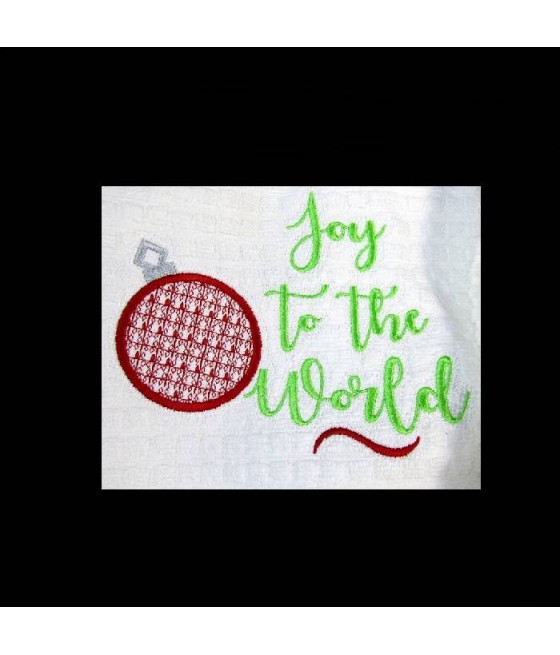 Joy To The World Towel Saying