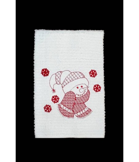 Snowflakes Towel Design