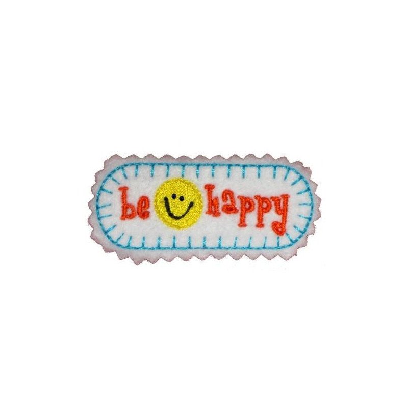 In Hoop Be Happy Hair Clip In Hoop Be Happy Hair Clip