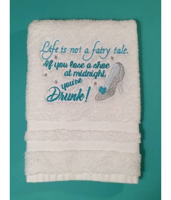 Fairy Tale Drunk Towel Design
