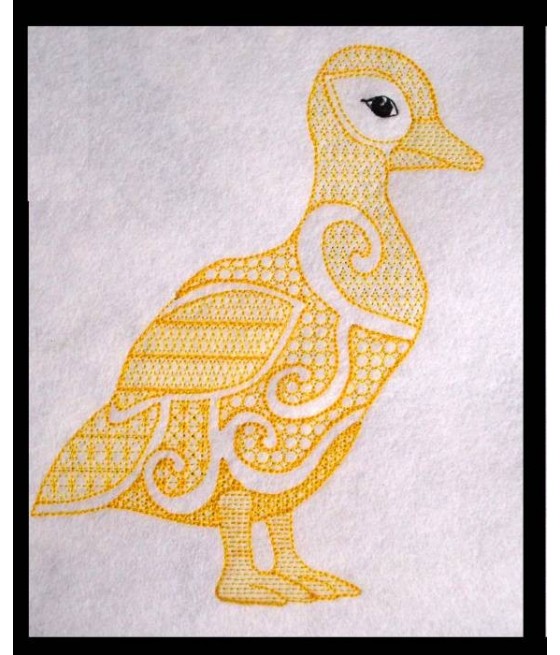 Mandala Duckling