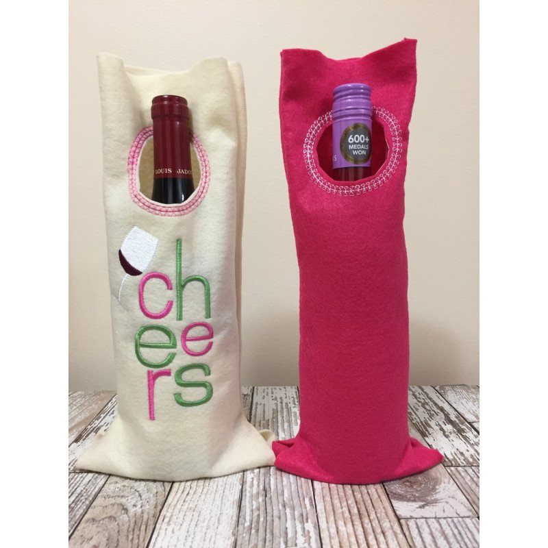 In Hoop Wine Bag In Hoop Wine Bag