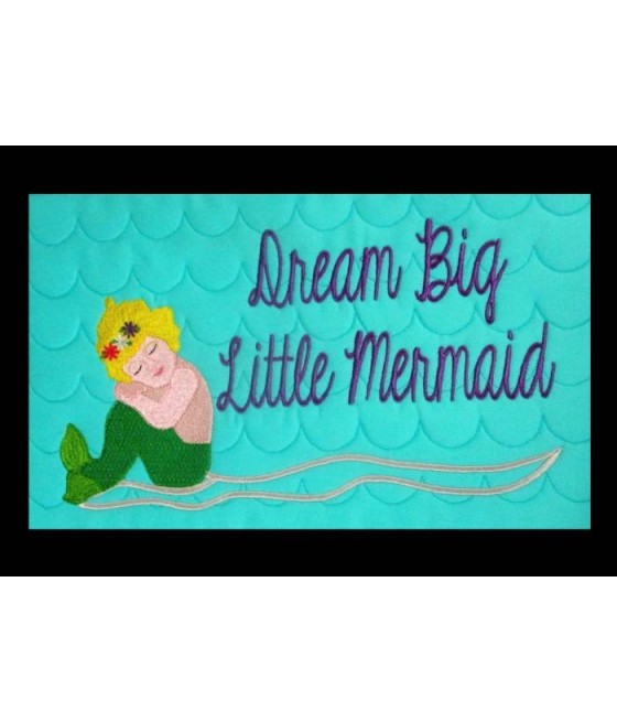 Pillow Palz Dream Big Little Mermaid