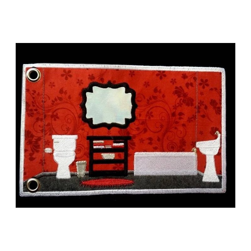 ITH Flat Doll House - Add on Pages - Baby Room and Bathroom ITH Flat Doll House - Add on Pages - Baby Room and Bathroom