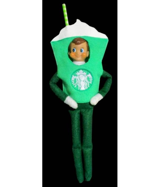 In Hoop Elf Coffee Costume