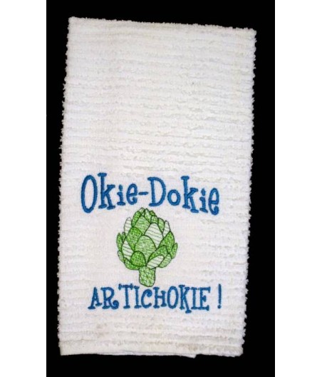 Towel Design Artichoke 
