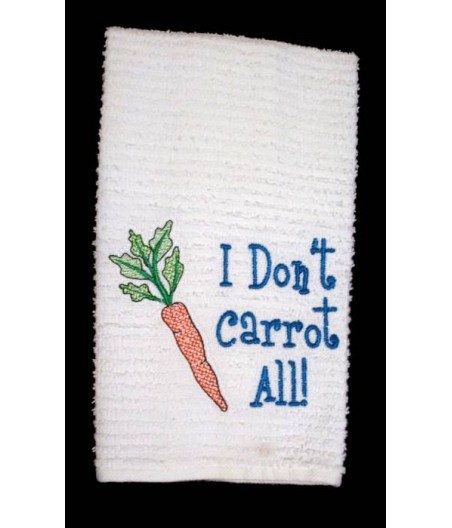 Towel Design Carrot