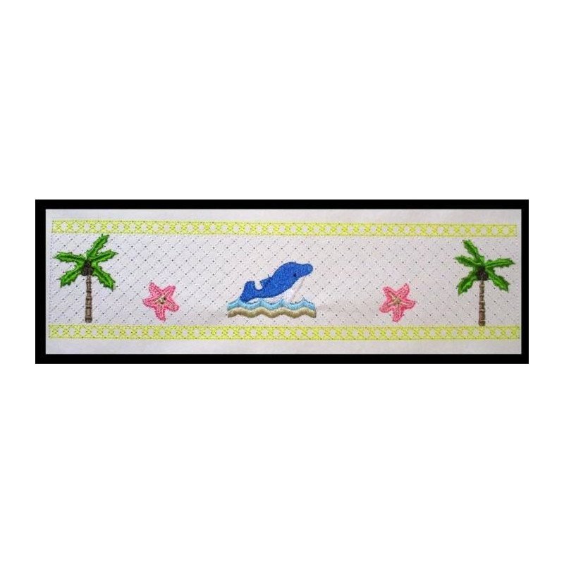 Faux Smocking Dolphins Faux Smocking Dolphins