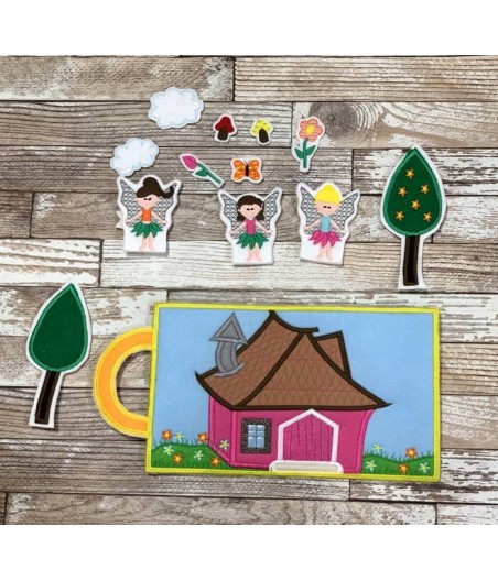 In Hoop Fairy Puppet and Play Set