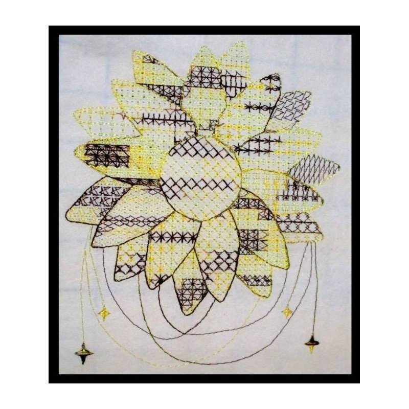 Mandala Sunflower with Stars Mandala Sunflower with Stars