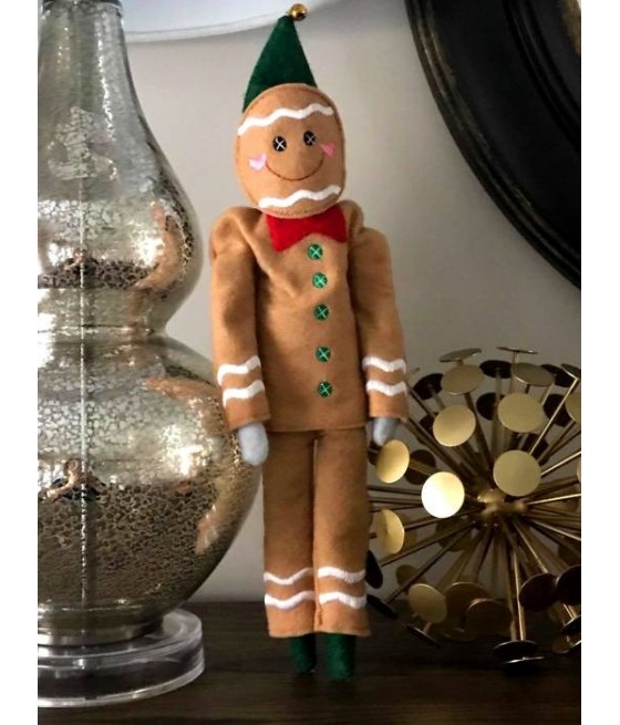 In Hoop Elf Costume Three Piece Gingerbread