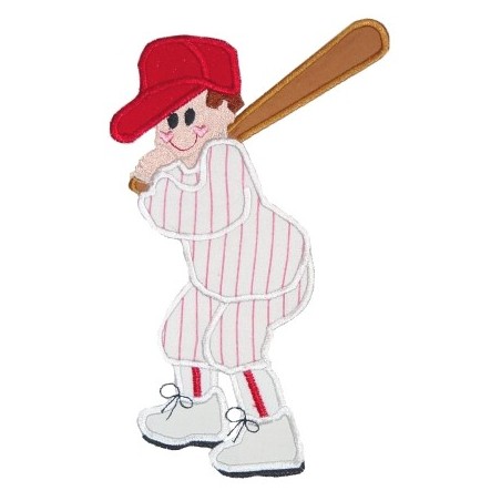 Baseball Boy Mega Hoop Design
