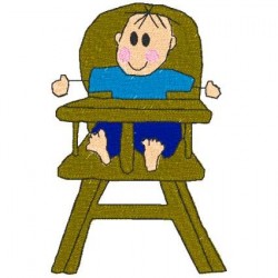 black-outline-boy-high-chair