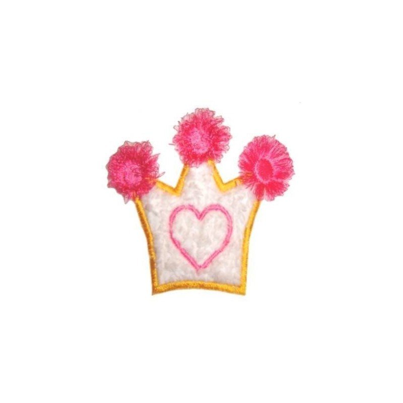 Applique and Fringe Crown NobbieNeezKids