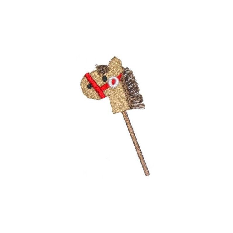 Fringe Filled Stick Horse Fringe Filled Stick Horse