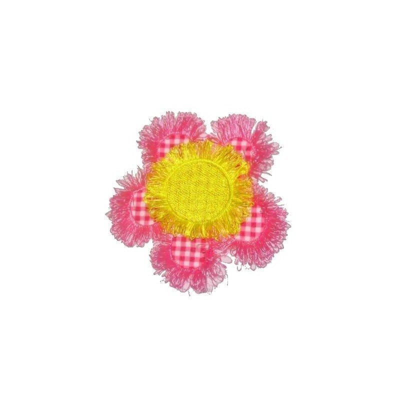 Fringe and Applique Flower NobbieNeezKids