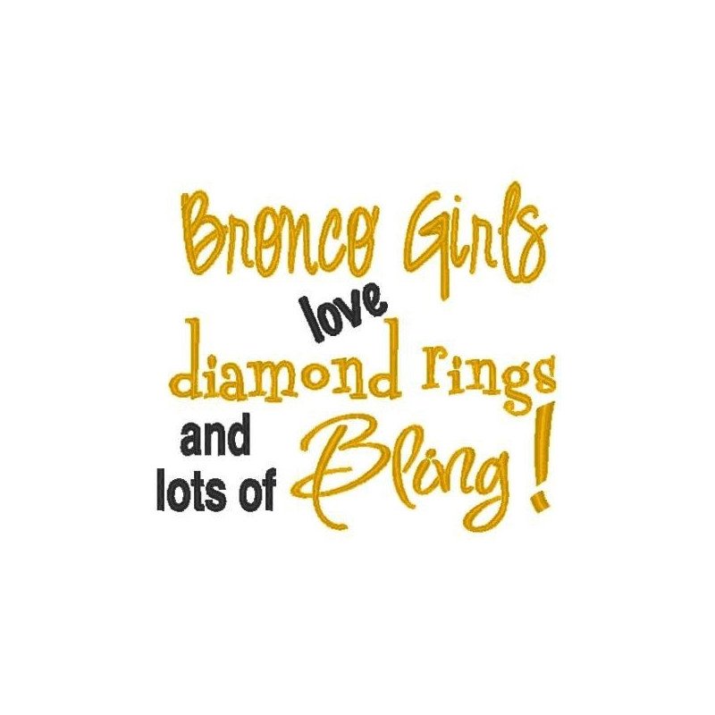 Rings and Bling Bronco Rings and Bling Bronco