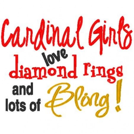 Rings and Bling Cardinal