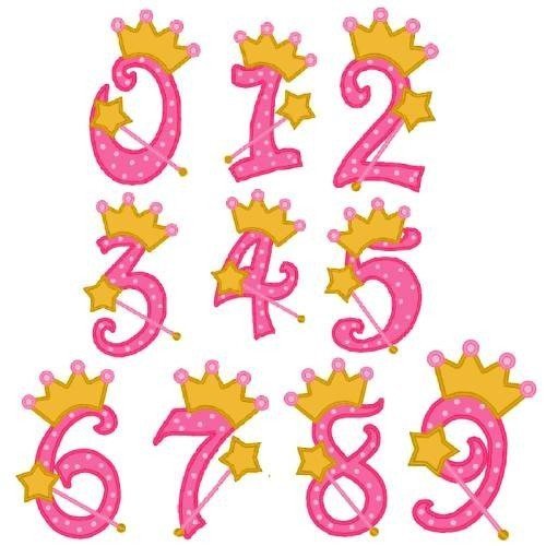 Princess Numbers - NobbieNeezKids